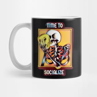 Time to socialize Mug